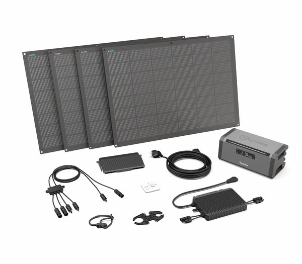 Storm Plus 710W Plug-In Solar Kit with Battery