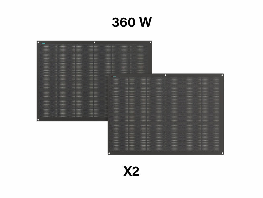 Storm 360W Flexible Plug-In Solar Kit