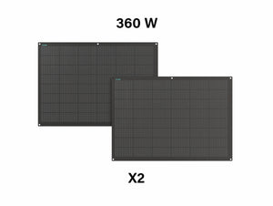 Storm 360W Flexible Plug-In Solar Kit - 2