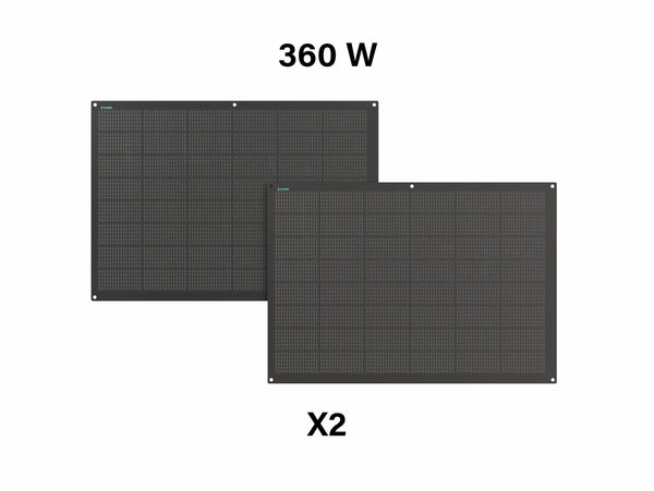 Storm 360W Flexible Plug-In Solar Kit - 2