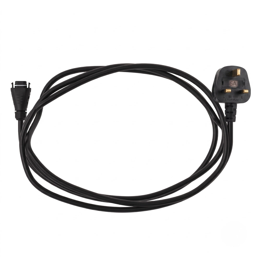 AC Connection Cable (5m & 10m) - UK 3-Pin Plug