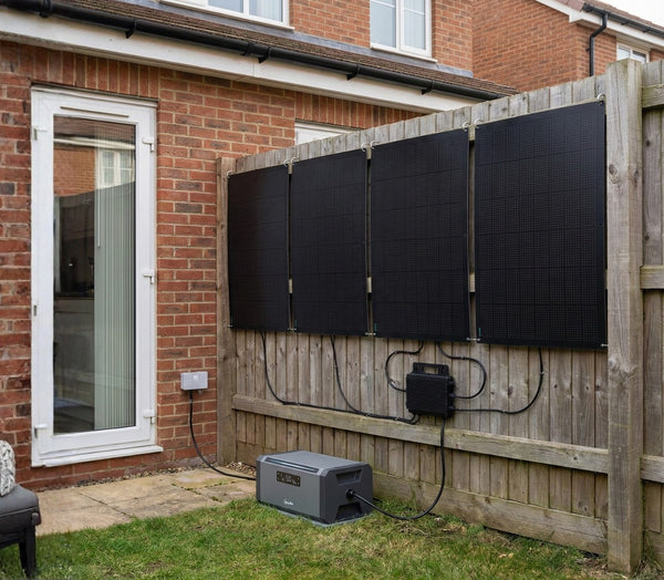 Storm Plus 710W Plug-In Solar Kit with Battery - 2
