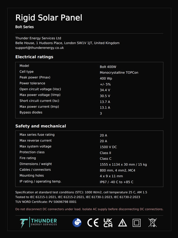 Solar Panel 400W - 13