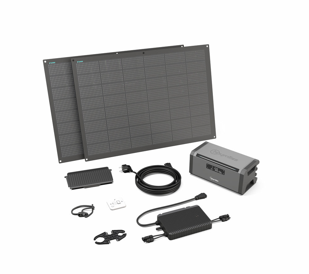 Storm Plus 360W Plug-In Solar Kit with Battery